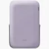 UNIQ Powerbank Hoveo 5000mAh USB-C 20W PD Fast Charge Wireless Magnetic Lilac Lavender