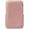 UNIQ Powerbank Hoveo 5000mAh USB-C 20W PD Fast Charge Wireless Magnetic Blush Pink
