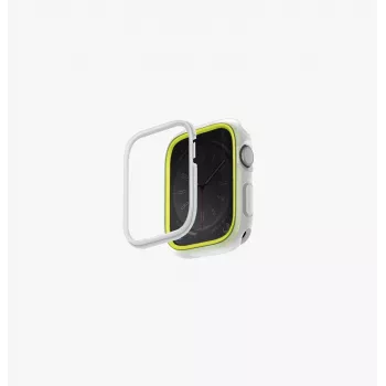 UNIQ Moduo Case voor Apple Watch Series 4/5/6/7/8/9/SE/SE2/SE3 40/41mm Lime/White