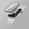 UNIQ Nautic Protective Case voor Apple Watch Series 7/8/9 45mm, Helder/Transparant
