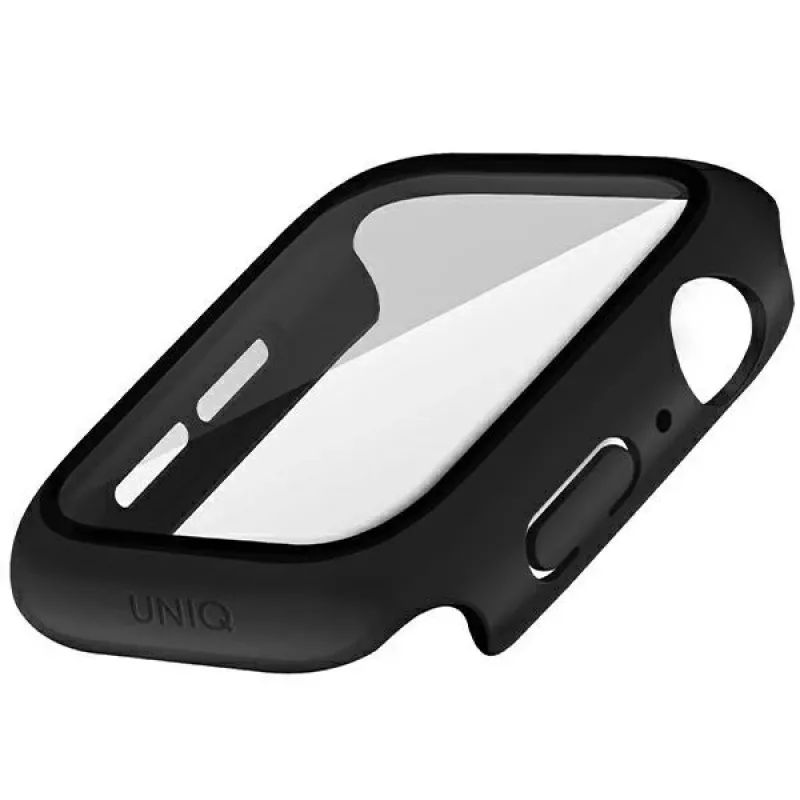UNIQ Nautic Protective Case voor Apple Watch Series 7/8/9 45mm - Zwart