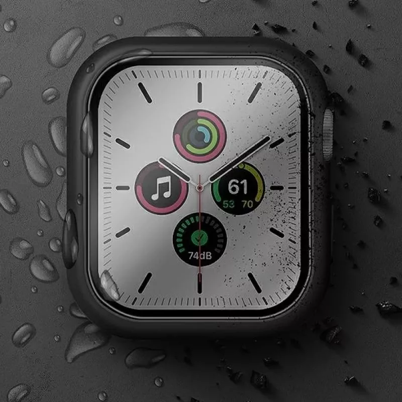 UNIQ Nautic Protective Case voor Apple Watch Series 7/8/9 45mm - Zwart