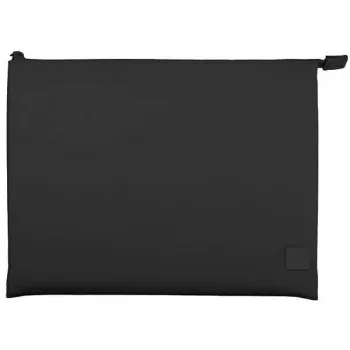 UNIQ Lyon Laptop Sleeve 14 inch Midnight Black waterdicht RPET