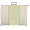UNIQ Lyon Laptop Sleeve 14 inch Seasalt Light Beige waterdicht RPET