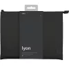 UNIQ Lyon Laptop Sleeve 16 inch Midnight Black waterdicht RPET
