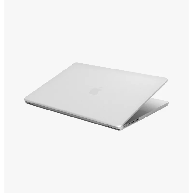 UNIQ Claro Hard Shell Case voor MacBook Air 15 M2/M3/M4/M5 (2023-2026) - Smoke Matte Grey