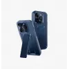 UNIQ Heldro Mount with Stand Case voor iPhone 15 Pro 6,1 inch Lucent Clear