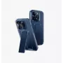 UNIQ Heldro Mount with Stand Case voor Apple iPhone 15 Pro 6,1 inch Ultramarine Deep Blue