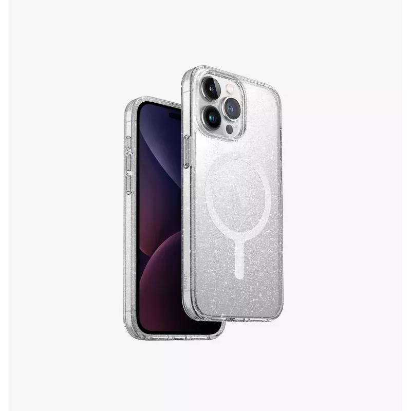 UNIQ LifePro Xtreme iPhone 15 Pro Max 6.7 inch Magclick Opladen Frost Clear Case