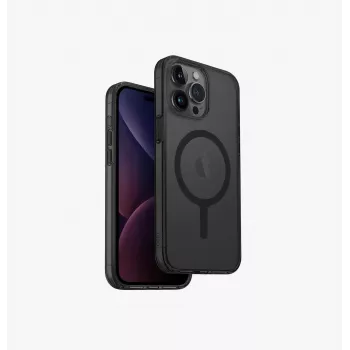 UNIQ LifePro Xtreme Case voor iPhone 15 Pro Max 6,7 inch Magclick Opladen Frost Smoke