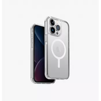 UNIQ Combat Case voor iPhone 15 Pro Max 6,7 inch MagClick Opladen Wit
