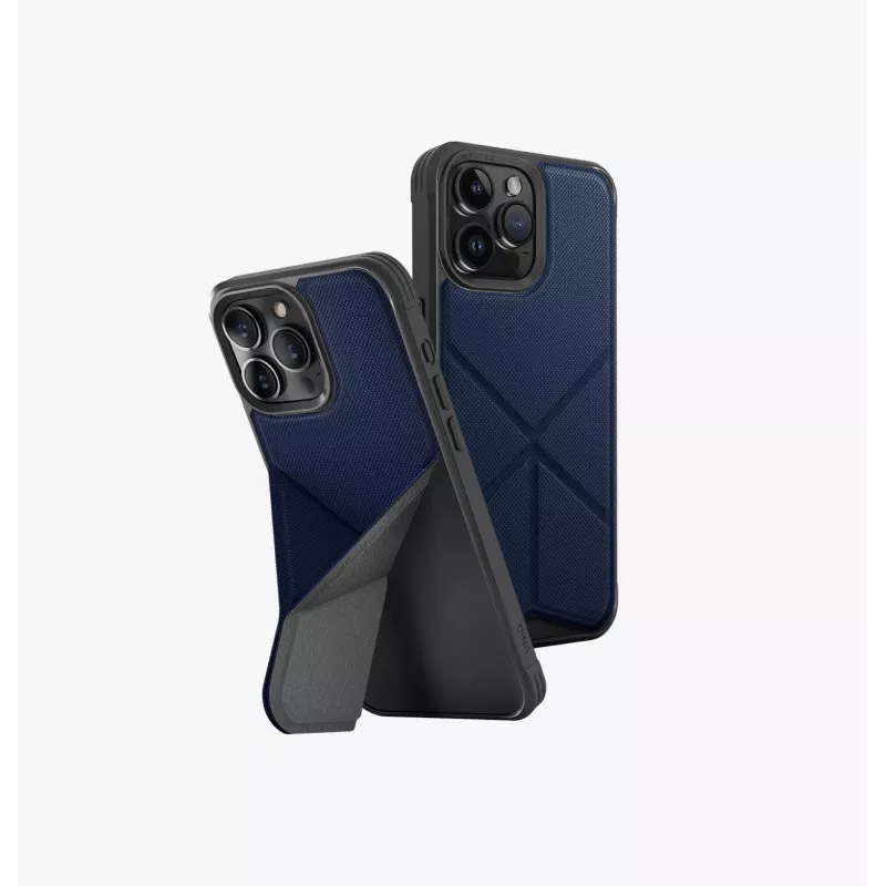 UNIQ Transforma Case voor iPhone 15 Pro Max 6,7 inch MagClick laden Ebony Black