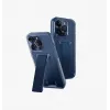 UNIQ Heldro Mount with Stand Case voor Apple iPhone 15 Pro Max 6,7 inch - Vapour Smoke