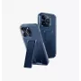 UNIQ Heldro Mount with Stand Case voor iPhone 15 Pro Max 6,7 inch Ultramarine Deep Blue