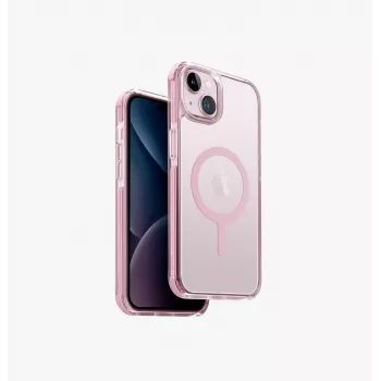 UNIQ Combat Case voor iPhone 15 Plus / 14 Plus 6,7 inch Magclick Opladen Wit