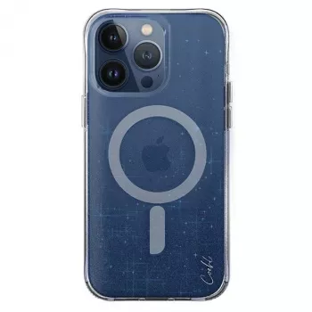 UNIQ Coehl Lumino Case voor iPhone 15 Pro Max 6,7 inch magnetisch laden Pruisisch blauw