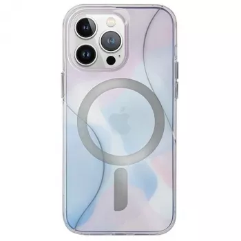 UNIQ Coehl Palette Case voor Apple iPhone 15 Pro Max 6,7 inch met magnetisch laden, Dusk Blue