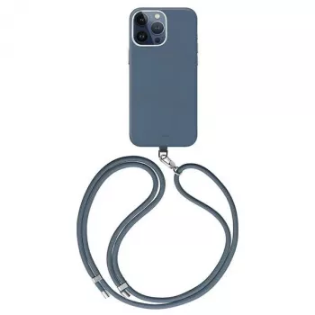 UNIQ Coehl Muse Case voor Apple iPhone 15 Pro Max 6,7 inch magnetisch laden saffierblauw