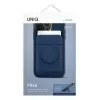 UNIQ Flixa Magnetic Wallet Stand voor MagSafe iPhone 12-15 serie, marineblauw
