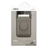 UNIQ Flixa magnetische kaartportemonnee met kickstand Flint Grey MagSafe