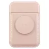 UNIQ Flixa Magnetic Card Wallet met kickstand Blush Pink MagSafe