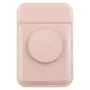 UNIQ Flixa Magnetic Card Wallet met kickstand Blush Pink MagSafe