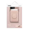 UNIQ Flixa Magnetic Card Wallet met kickstand Blush Pink MagSafe