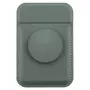 UNIQ Flixa Magnetic Card Wallet met kickstand Lichen Green MagSafe