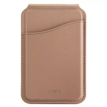 UNIQ Coehl Esme Magnetic Wallet met spiegel en kickstand Dusty Nude