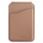 UNIQ Coehl Esme Magnetic Wallet met spiegel en kickstand Dusty Nude