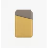 UNIQ Lyden DS Magnetic Wallet met RFID en telefoonstandaard Ivory/Lichen Green