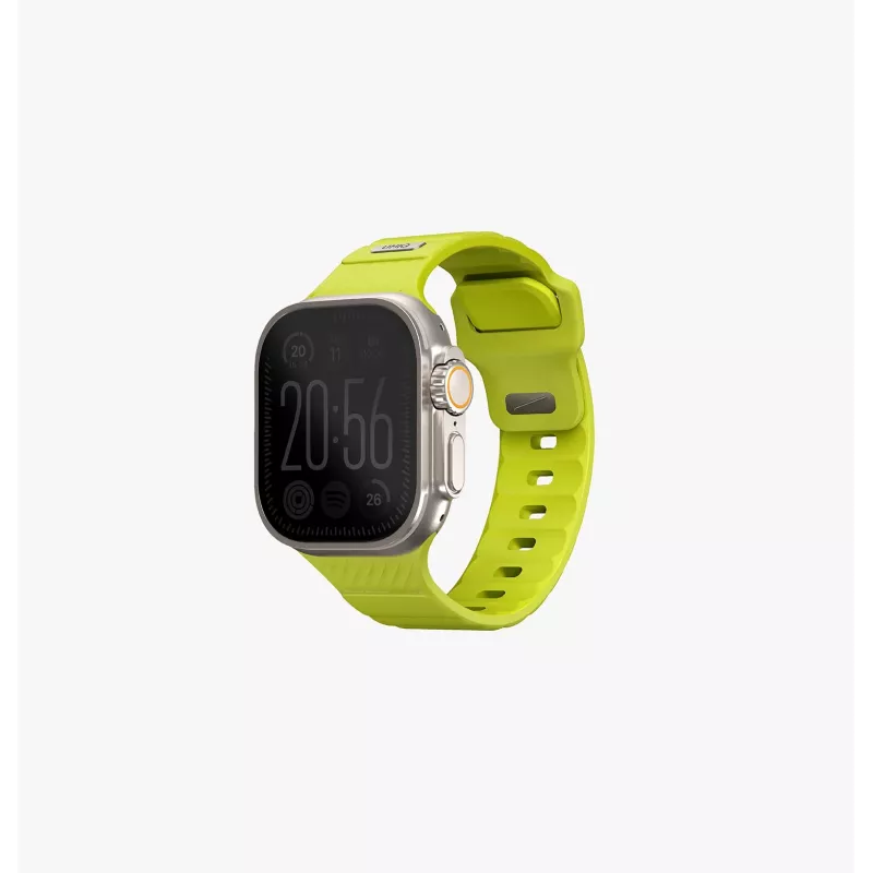 UNIQ Stride Apple Watch-armband 38/40/41mm FKM rubber lichtroze