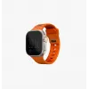 UNIQ Stride Apple Watch-armband 42/44/45/49mm FKM rubber krijtgrijs