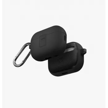 UNIQ Clyde Lock Case voor AirPods Pro 2 (2022/2023) - charcoal/donkergrijs