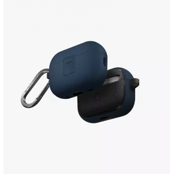 UNIQ Clyde Lock Case voor AirPods Pro 2 (2022/2023) - royal blue/donkergrijs