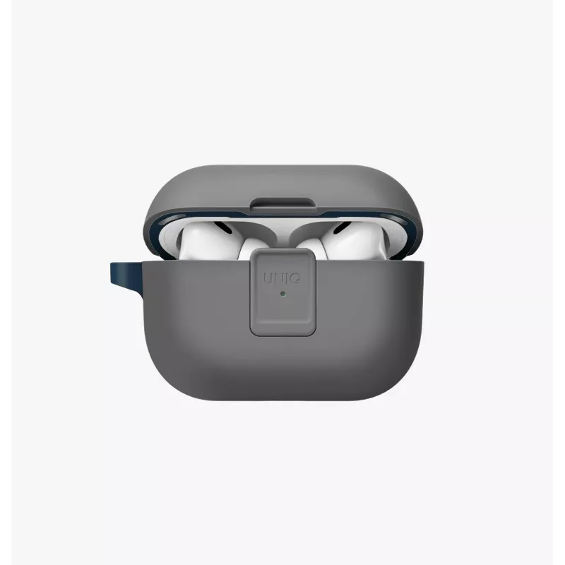 UNIQ Clyde Lock Case voor AirPods Pro 2 (2022/2023) - royal blue/donkergrijs