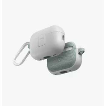 UNIQ Clyde Lock Case voor AirPods Pro 2 (2022/2023) - duifwit/soft mint