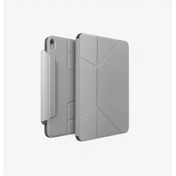 UNIQ Ryze 360 Case voor iPad Air 11 M2 2024 / M3 2025 / M4 2026 / iPad Air 10.9 (2022/2020) - krijtgrijs