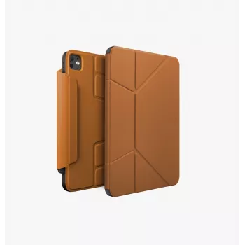 UNIQ Ryze 360 Case voor iPad Pro 11 M4 2024 / M5 2025, karamelbruin