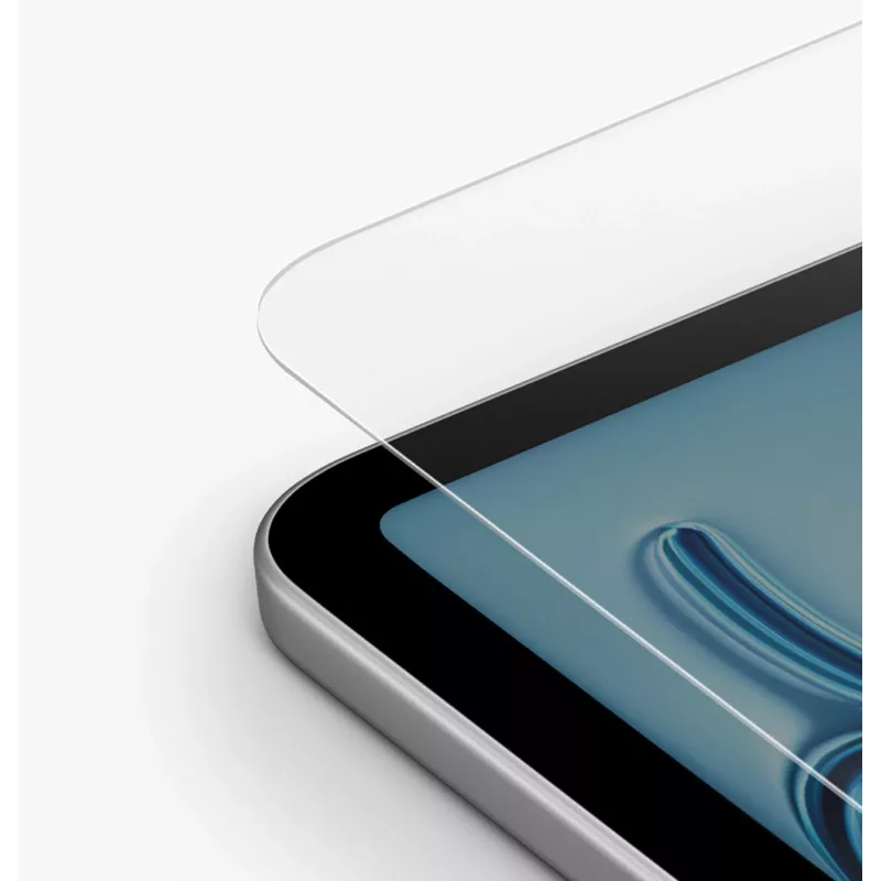 UNIQ Optix Clear gehard glas screenprotector voor iPad Air 13 inch (M2 2024 / M3 2025 / M4 2026) met applicator