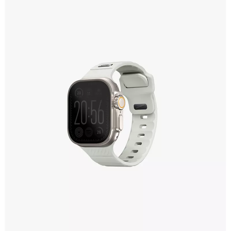 UNIQ Stride SE Apple Watch 42/41/40mm FKM rubber band lume midnight green