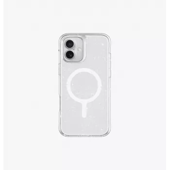 UNIQ LifePro Xtreme Magclick Charging Case voor iPhone 16 Plus 6,7 inch transparant tinsel lucent