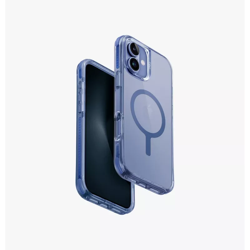 UNIQ Combat Case voor iPhone 16 Plus 6,7 inch Magclick Charging Carbon Black