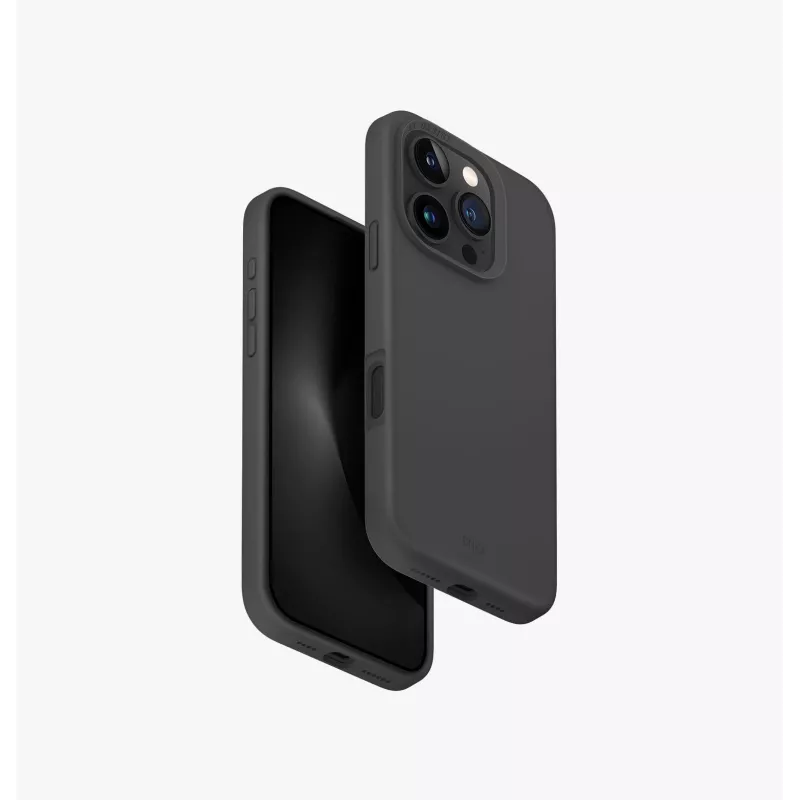 UNIQ Lino Hue iPhone 16 Pro 6,3 inch Magclick oplaadcase Blush Pink