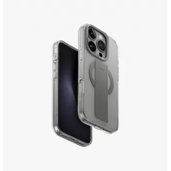 UNIQ Heldro Max Case voor iPhone 16 Pro 6,3 inch MagClick oplaadfunctie Taupe Gold