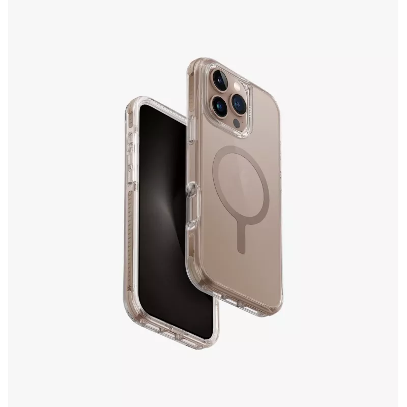 UNIQ Combat Case voor iPhone 16 Pro Max 6,9 inch Magclick laden Carbon Black