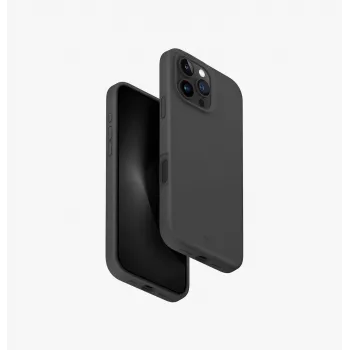 UNIQ Lino Hue iPhone 16 Pro Max 6,9 inch Magclick oplaadhoes - antracietgrijs