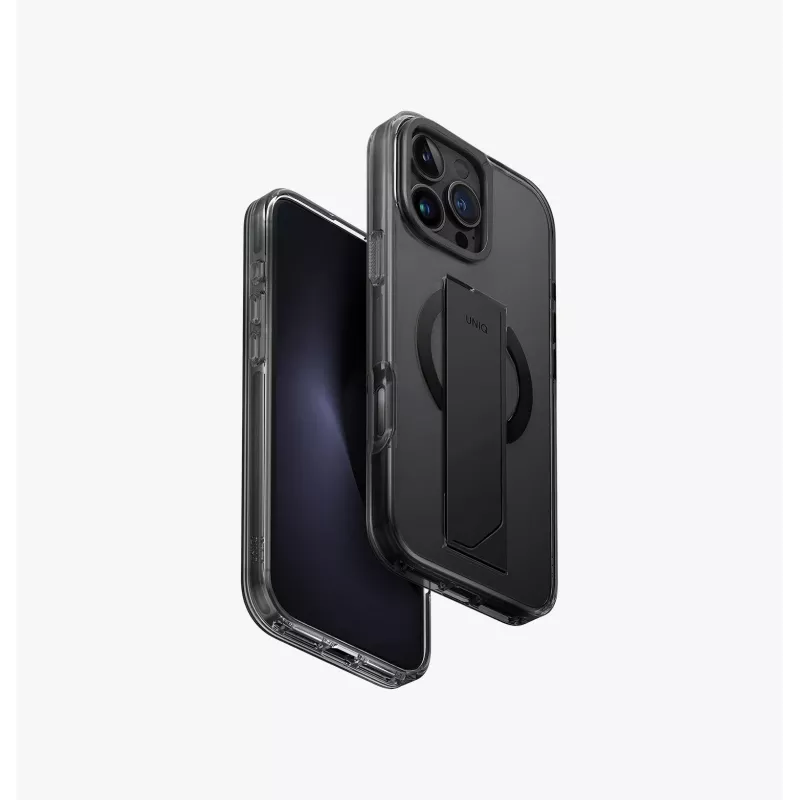 UNIQ Heldro Max Case voor iPhone 16 Pro Max 6,9 inch MagClick opladen helder transparant