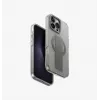 UNIQ Heldro Max MagClick Charging Case voor iPhone 16 Pro Max 6,9 inch zwart/Vapour Smoke