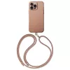 UNIQ Coehl Muse Magnetic Charging Case voor Apple iPhone 16 Pro 6,3 inch Dusty Nude